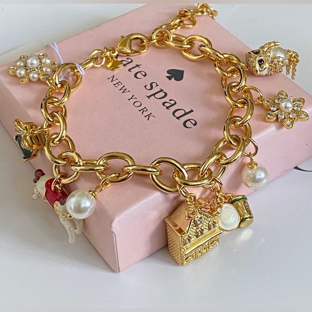 Kate Spade Winter Wonderland Charm Bracelet